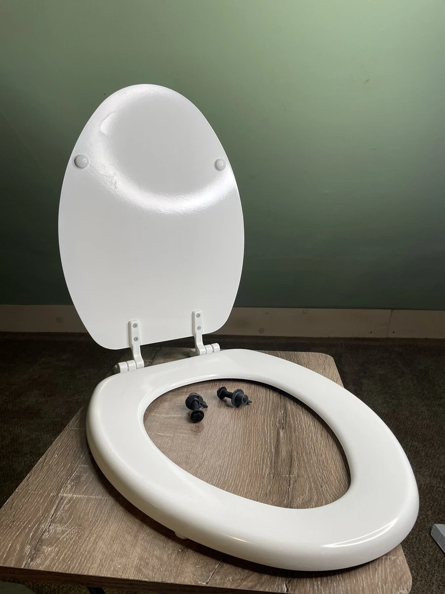 Bemis Lowe's White Elongated Toilet Seat - 1694157 - 19 - Open Box