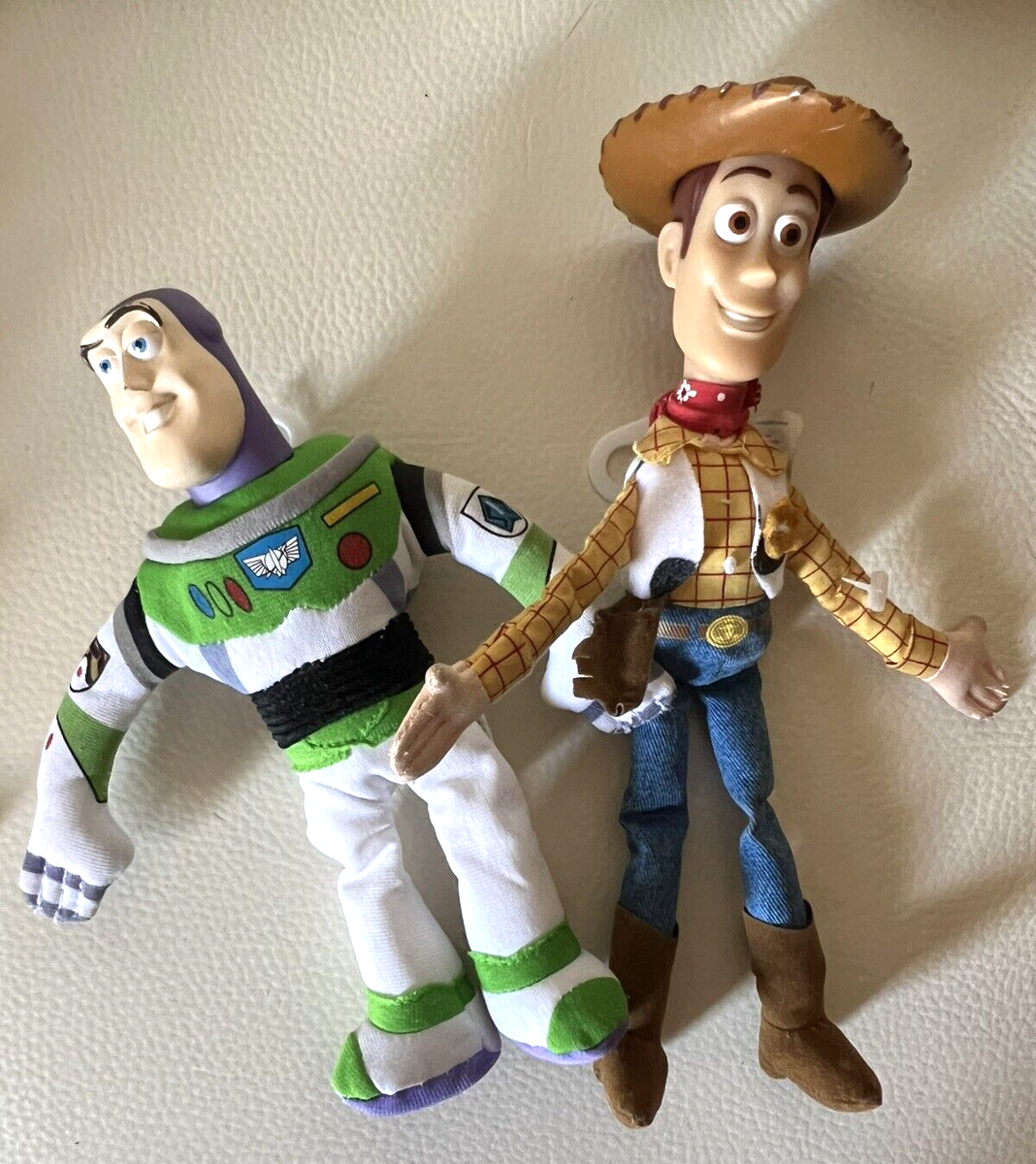 Plush Dolls Plush Woody And Buzz Vintage 1996 Disney Toy Story