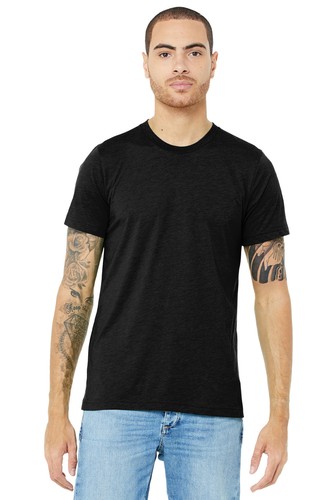 Pack Of 3 BELLA+CANVAS BC3413 Unisex Short Sleeve Triblend Crew Neck T-Shirt - Picture 5 of 48