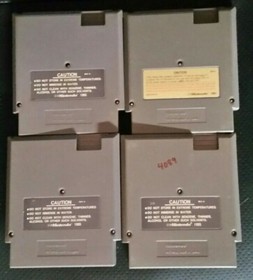 NES Nintendo Original Game Lot of 4: bayou billy, Super Mario / Duck Hunt, etc.