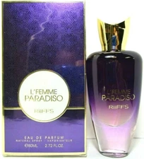 RIIFFS L'FEMME PARADISO EAU DE PARFUM SPRAY FOR WOMEN 2.72 Oz / 80 ml BRAND NEW!
