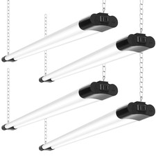4PACK 4FT LED SHOP LIGHT 6500K Daylight Fixture Utility Ceiling Light Garage