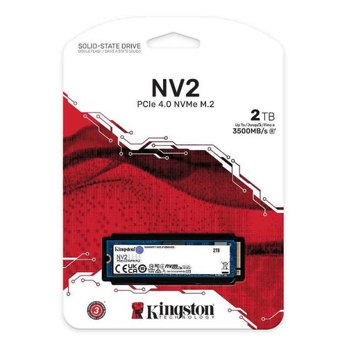 Kingston NV2 250Go 500Go 1To 2To M.2 SSD Internal Solid State Drive PCIe Gen 4.0 - Afbeelding 9 van 11
