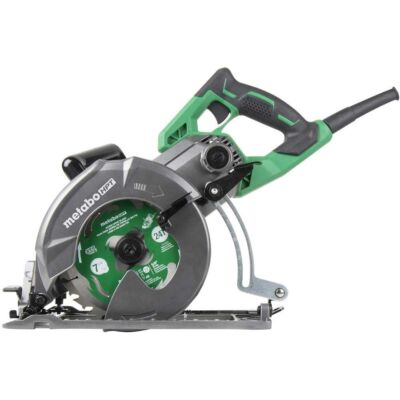 Metabo HPT C7WDMM 7-1/4 Inch 15 AMP Worm Drive Saw w/ 2 Blades