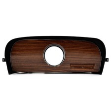 69-70 Ford Mustang Dash Trim W Clock Opening Deluxe Interior Woodgrain