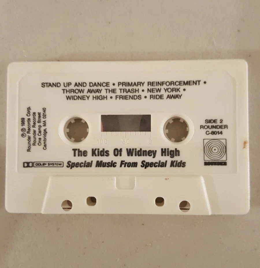 Kids OF WIDNEY HIGH Special Music From special Kids Cassette Tape 1st Ed Rounder - Image 4 of 4