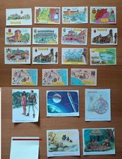 Figurine ITALIA/monti/laghi/fiumi/regioni/isole/città + L' AVVENTURA DELL'UOMO