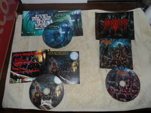 Death Metal Cds Architectural Genocide Absentation Ataxia Nota Necrologica Ebay