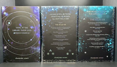 Illumicrate Exclusive: The Atlas Six Complete Trilogy by