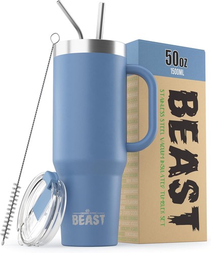 Beast 50 oz Tumbler Stainless Steel Vacuum Insulated Coffee Ice Cup Double Wall - 第 78/148 張圖片