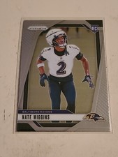 2024 Panini Prizm Nate Wiggins RC Rookie #380 Ravens