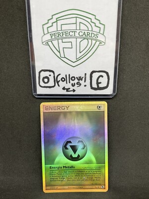 POKÉMON EX RUBIN UND SAPHIR ENERGY METALL REVERSE 94/109 NM ITA