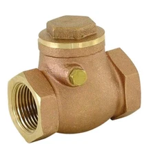 Es-FLOW  BRASS SWING CHECK VALVE  2” IPS # 20431LF