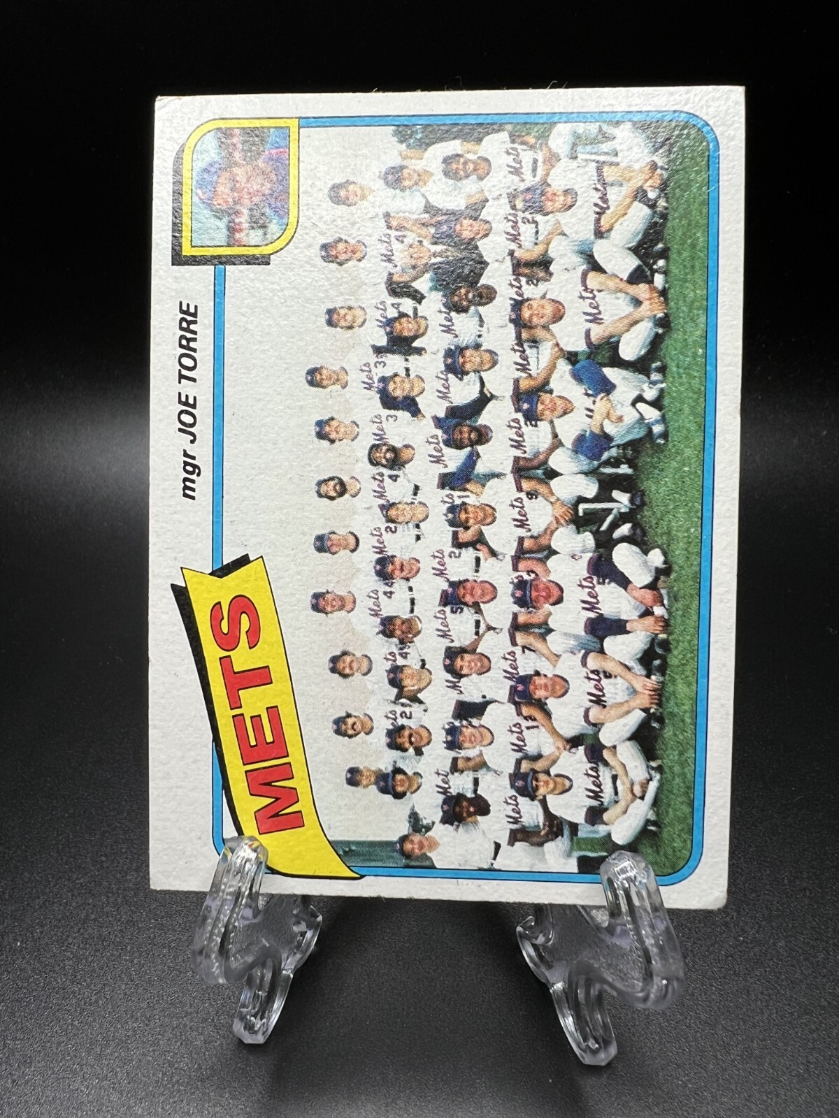 1980 Topps - Team Checklist Joe Torre #259 Mets