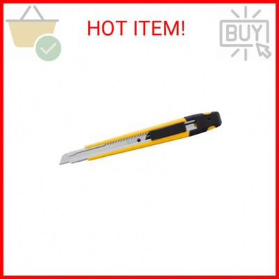 OLFA 9mm Slide Lock Utility Knife (A-1) - Multi-Purpose Retractable Precision Kn