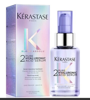 Kerastase Blond Absolu 2% Pure Hyaluronic Acid Serum 1.7oz/50ml NEW IN BOX