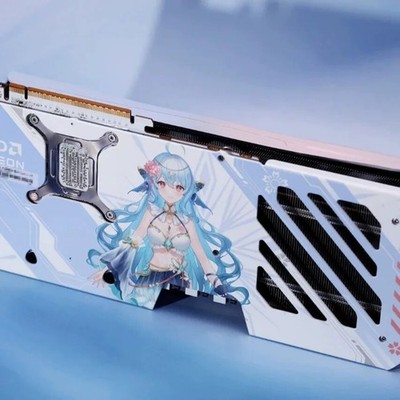 Yeston RX9070XT 16G Sakura Eye Water Atlantis OC Graphics card