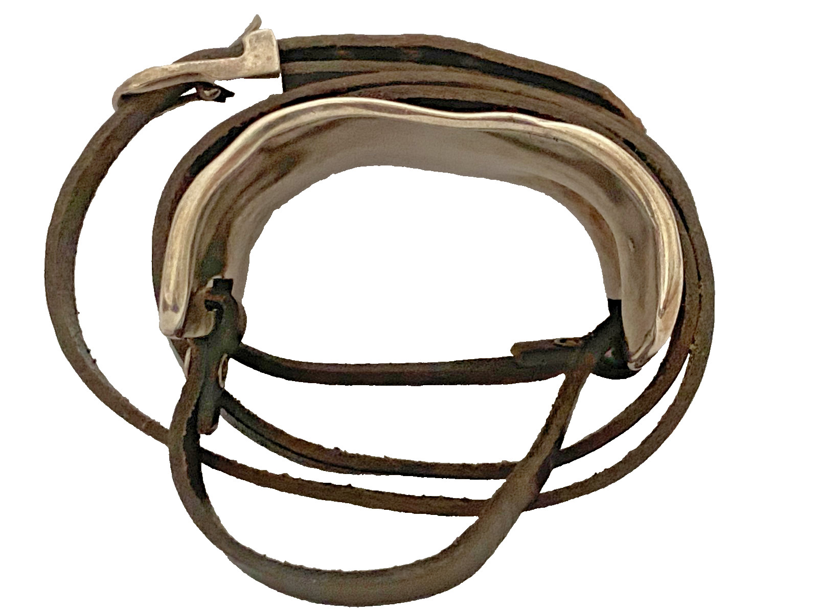 Uno De 50 ~ Silver Plated Cuff Rectangular Wide W… - image 8