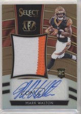 2018 Panini Select Copper Prizm 30/49 Mark Walton #JM-MW Auto s3g