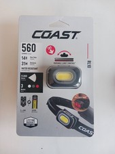Coast RL10 Headlamp 560 Lumen Rechargeable Flashlight with Battery Included New