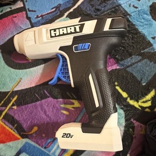 Hart 20V System Glue Gun Cordless Portable Tool Only New discontinued