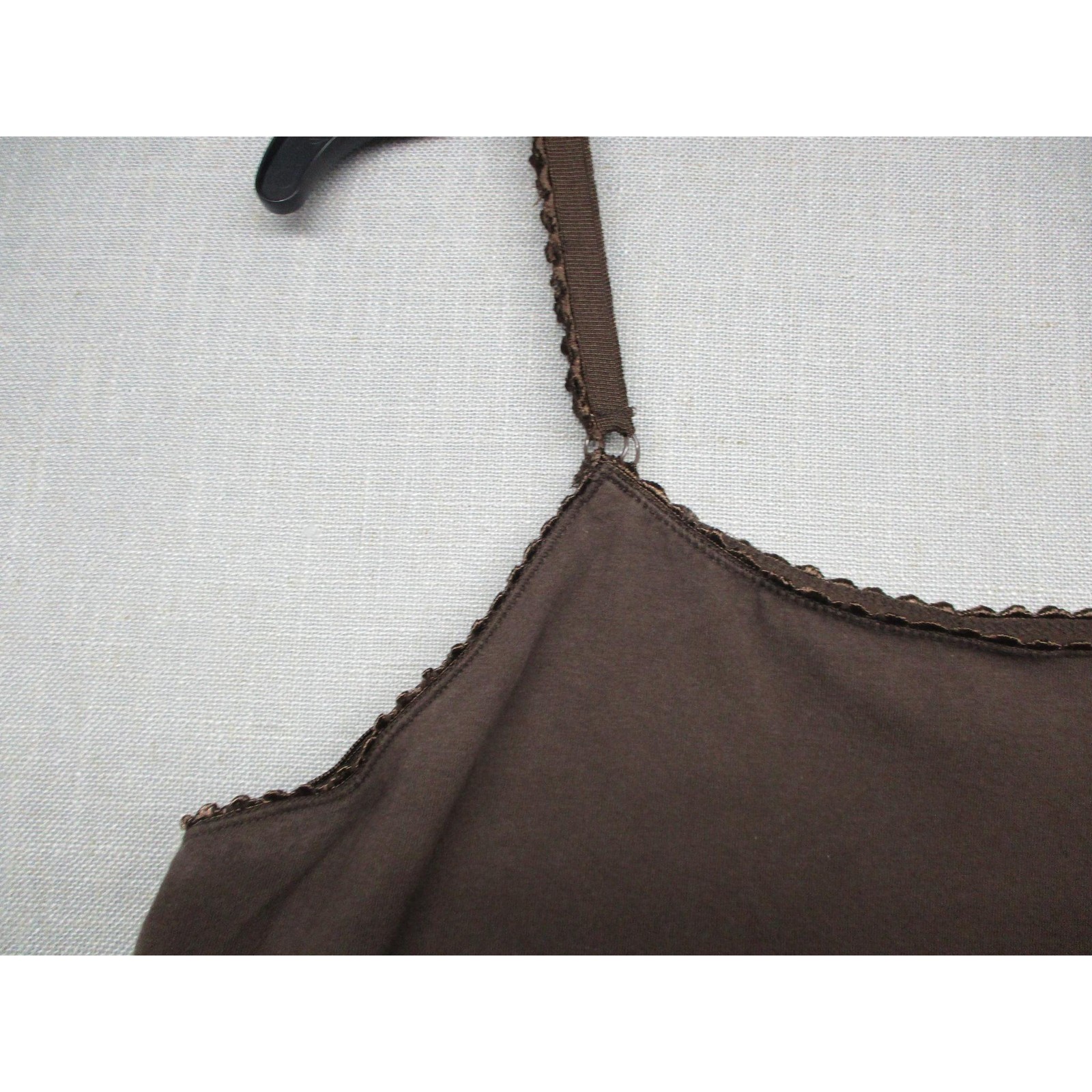 Avenue Brown Basic Essential Spaghetti Strap Stre… - image 2