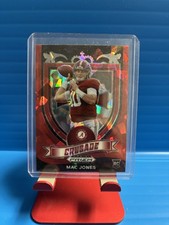 2021 Prizm Draft Picks Crusade Red Cracked Ice Mac Jones (RC)