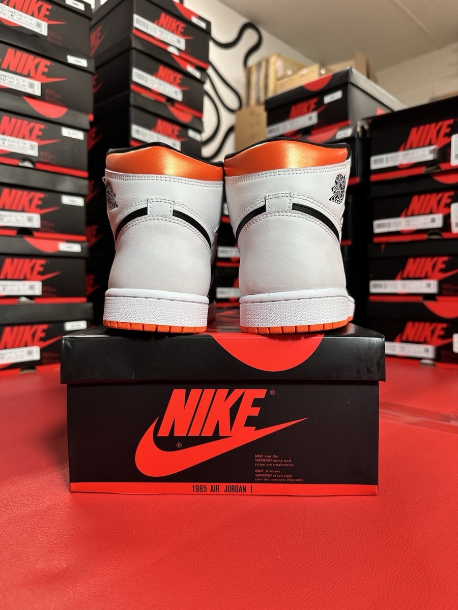 Air Jordan 1 Retro High OG Electro Orange Size 8.5 | eBay
