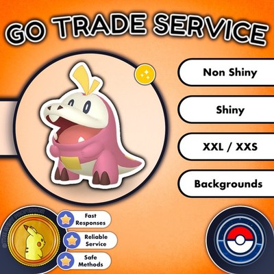 Pokémon GO Trade || Fuecoco || XXL, XXS, Shiny Verfügbar  