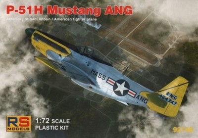 RS Models 92148 1:72 North-American P-51H Mustang Air National Guard 5 Decal var