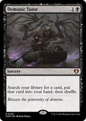 Demonic Tutor 0150 Commander Masters