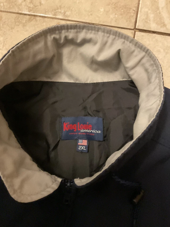 Chaqueta cortavientos vintage de la Cámara de Representantes de Estados Unidos para hombre talla XXL Foto 4 de 4