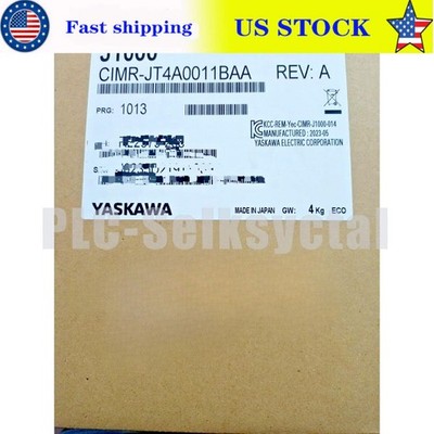 US FREE TAX YASKAWA J1000 7.5HP MAX 5.5Kw/3.7Kw CIMR-JT4A0011BAA VARIABLE