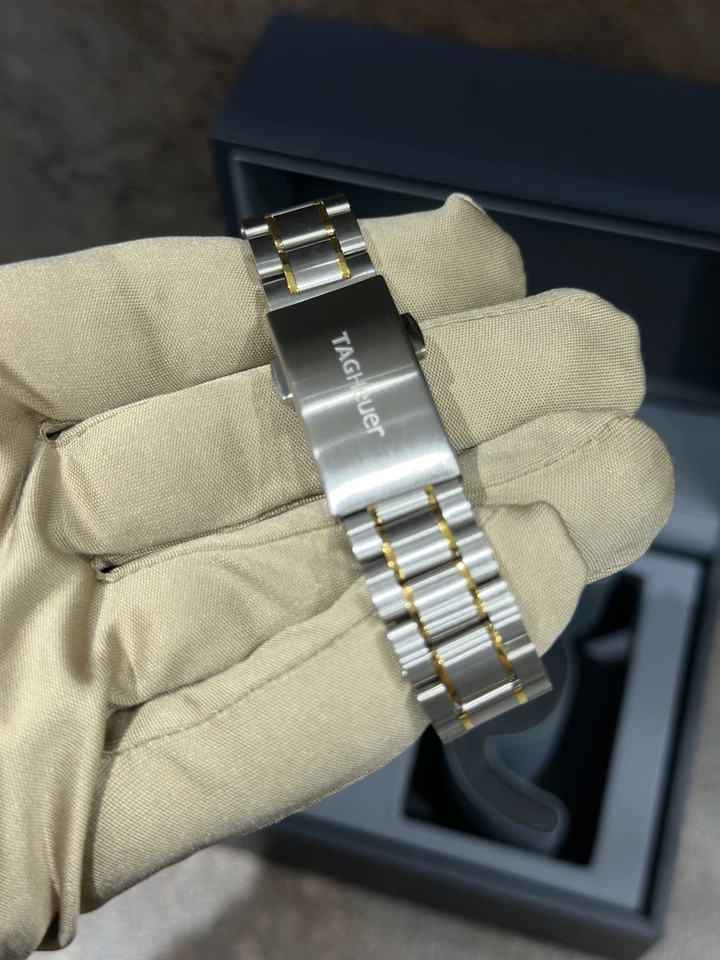 Reloj de 2 tonos TAG Heuer Formula 1 32 mm esfera de diamantes perla para dama Foto 4 de 4