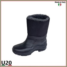 Doposci Imbottitura in Pelliccia Sintetica U20 Impermiabili Made in Italy