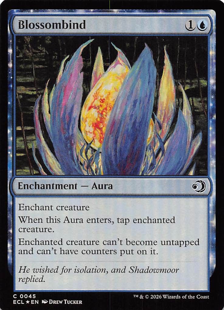 Blossombind Foil 45 Lorwyn Eclipsed Magic the Gathering