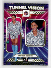 2025 Panini Donruss WNBA Tunnel Vision PRESS PROOF #11 SYDNEY COLSON - FEVER