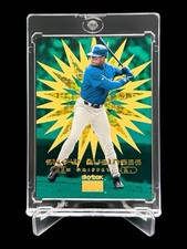 1999 Skybox Premium KEN GRIFFEY JR SHOW BUSINESS GOLD HOLO SSP INSERT 13 OF 15