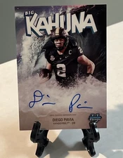 2025 Bowman Chrome U Diego Pavia Big Kahuna On Card Autograph Vanderbilt 🔥