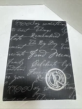 New Things Remembered Digital Clock Desk Set Blank Name Plate