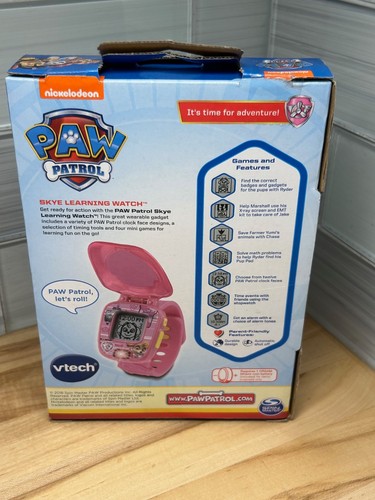 VTech Nickelodeon Paw Patrol Skye Pink Learning Pup Watch Brand New in Box 3-6 - Picture 4 of 6