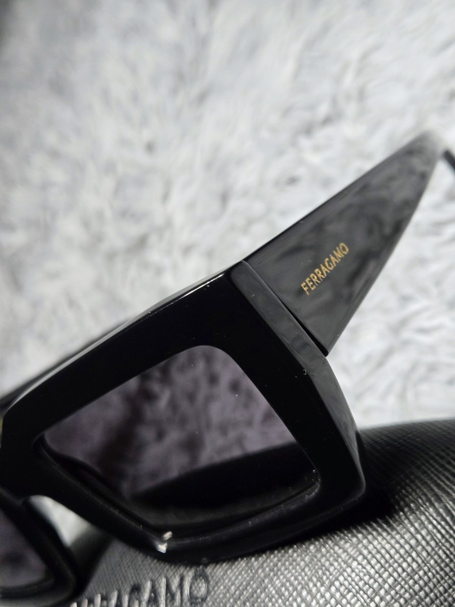 Salvatore Ferragamo 54mm Classic Rectangular Designer Sunglasses