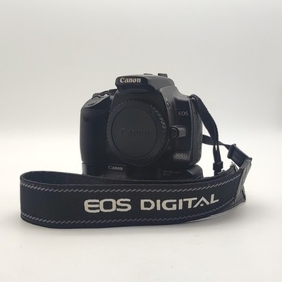 Canon EOS 400D Digitalkamera + BG-E3 + Gurt 