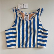 J Crew Crewcuts Girls' Size 6 Blue Bikini Top