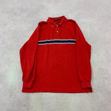 Nautica Polo Shirt collared top with logo Men's M