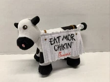 Chik Fil A Cow Plush Eat Mor Chikin Stuffed Animal Promotional 2022 Small 4"