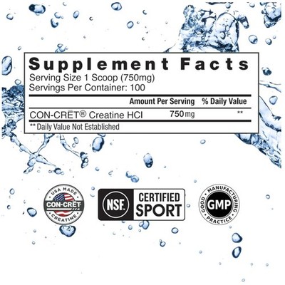 NSF Certified Creatine HCl | Muscle & Cognitive Support