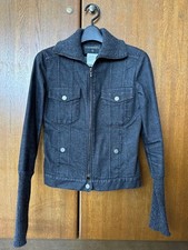 USED CHANEL/CHANEL/DENIM JACKET/SIZE 36 VERYGOOD