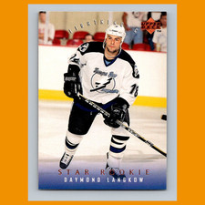 Daymond Langkow Rookie #270 1995-96 Upper Deck Tampa Bay Lightning Hockey Card