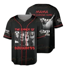 RIP - Ozzy Osbourne Jersey, The Prince Of Darkness Baseball Shirt, Ozzy Mama